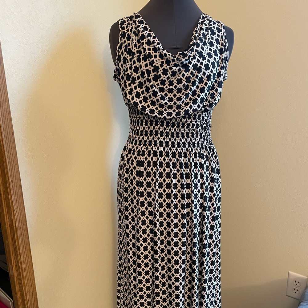Cowl Neck Summer Maxi Dress